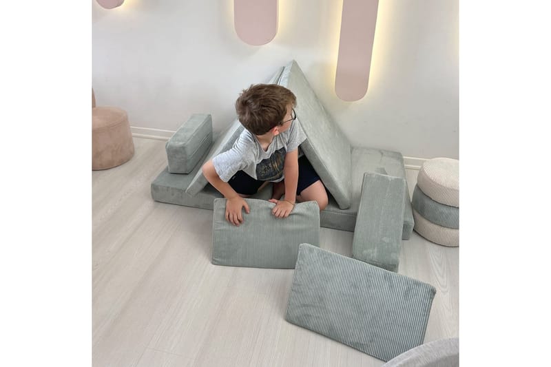 Deliones Sovesofa - Blå - Møbler - Sofaer - Sovesofaer - 2 seters sovesofa