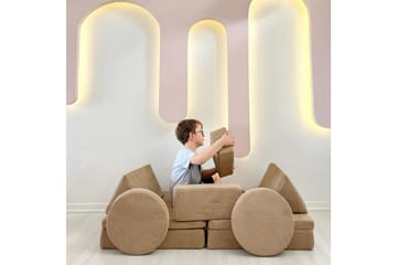 Deliones Sovesofa - Camel - Møbler - Sofaer - Sovesofaer - 2 seters sovesofa