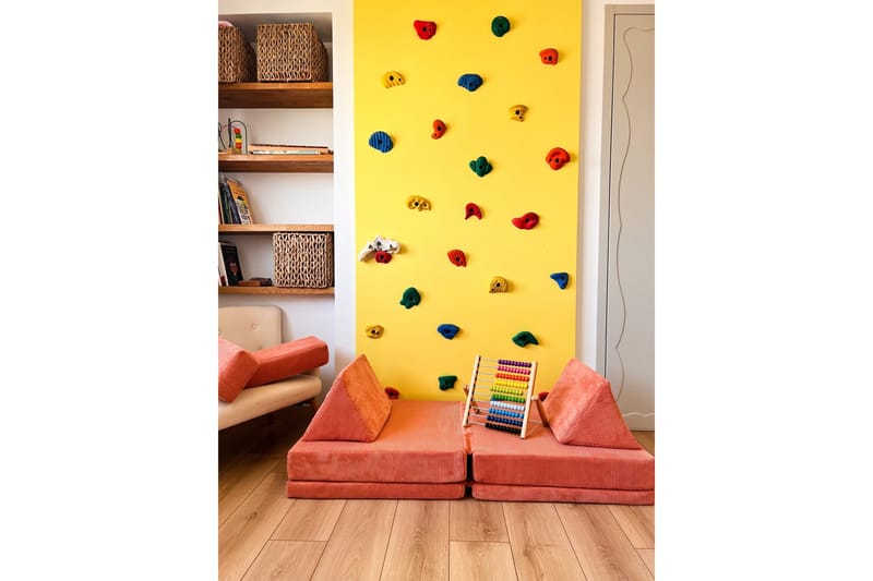 Deliones Sovesofa - Oransje - Møbler - Sofaer - Sovesofaer - 2 seters sovesofa