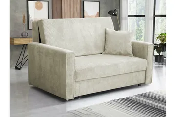 Denegal 2-seters Sovesofa - Beige - Møbler - Sofaer - Sovesofaer - 2 seters sovesofa