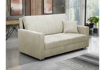 Denegal 2-seters Sovesofa - Beige - Møbler - Sofaer - Sovesofaer - 2 seters sovesofa