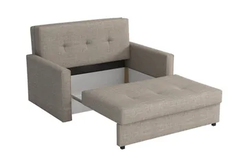 Denegal 2-seters Sovesofa - Beige - Møbler - Sofaer - Sovesofaer - 2 seters sovesofa
