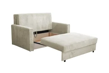Denegal 2-seters Sovesofa - Beige - Møbler - Sofaer - Sovesofaer - 2 seters sovesofa
