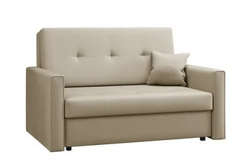 Denegal 2-seters Sovesofa - Beige - Møbler - Sofaer - Sovesofaer - 2 seters sovesofa