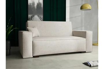 Denegal 2-seters Sovesofa - Beige - Møbler - Sofaer - Sovesofaer - 2 seters sovesofa