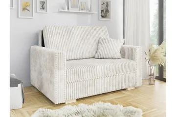 Denegal 2-seters Sovesofa - Beige/Lys Beige - Møbler - Sofaer - Sovesofaer - 2 seters sovesofa