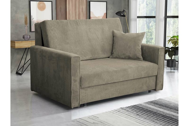 Denegal 2-seters Sovesofa - Brun - Møbler - Sofaer - Sovesofaer - 2 seters sovesofa
