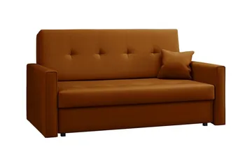 Denegal 2-seters Sovesofa - Brun - Møbler - Sofaer - Sovesofaer - 2 seters sovesofa