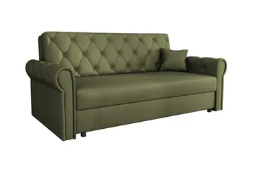 Denegal 2-seters Sovesofa - Grøn - Møbler - Sofaer - Sovesofaer - 2 seters sovesofa