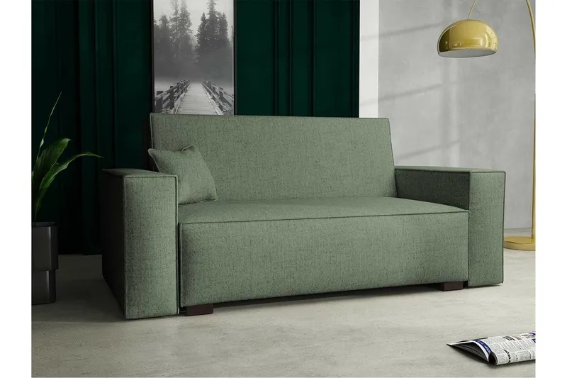Denegal 2-seters Sovesofa - Grøn - Møbler - Sofaer - Sovesofaer - 2 seters sovesofa
