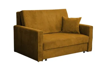 Denegal 2-seters Sovesofa - Gul - Møbler - Sofaer - Sovesofaer - 2 seters sovesofa