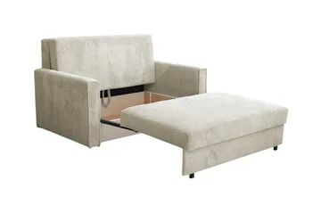 Denegal 2-seters Sovesofa - Gul - Møbler - Sofaer - Sovesofaer - 2 seters sovesofa