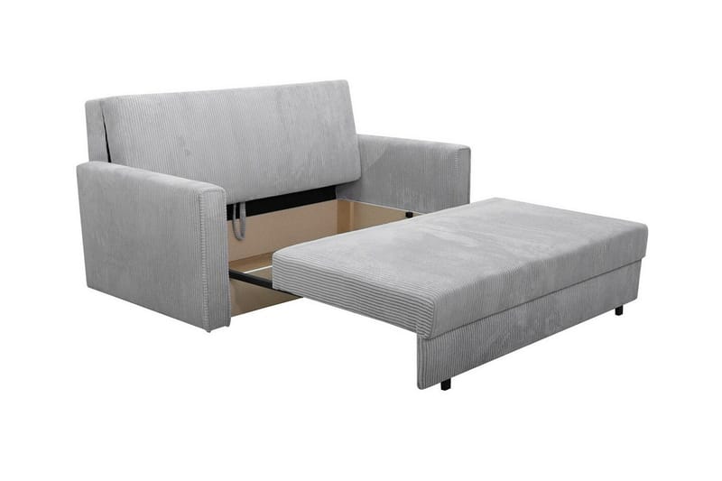 Denegal 2-seters Sovesofa - Lysegrå - Møbler - Sofaer - Sovesofaer - 2 seters sovesofa