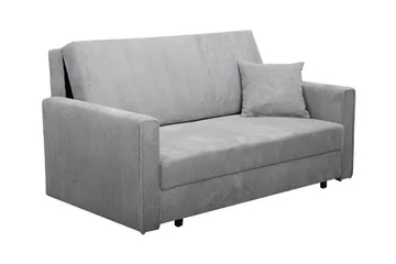 Denegal 2-seters Sovesofa - Lysegrå - Møbler - Sofaer - Sovesofaer - 2 seters sovesofa