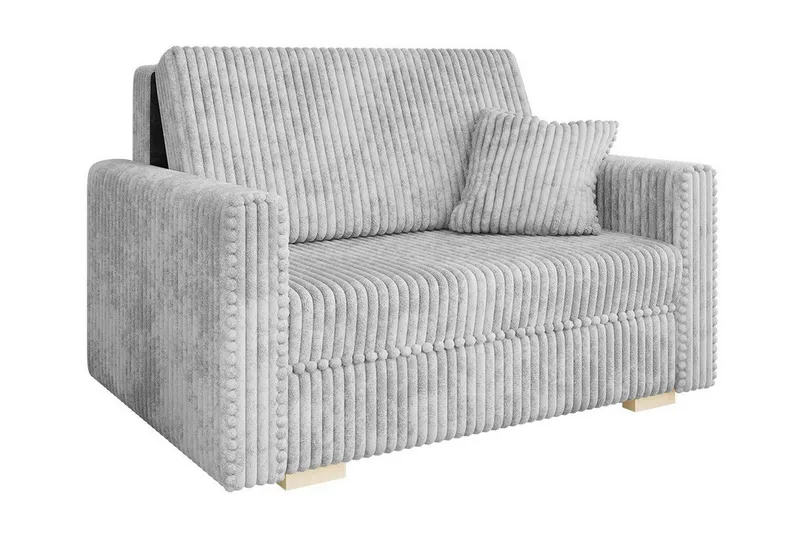 Denegal 2-seters Sovesofa, Lysegrå