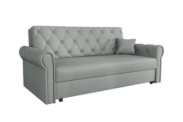 Denegal 2-seters Sovesofa - Lysegrå/Mørkegrå - Møbler - Sofaer - Sovesofaer - 2 seters sovesofa