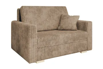 Denegal 2-seters Sovesofa - Mørk Beige/Mocca - Møbler - Sofaer - Sovesofaer - 2 seters sovesofa