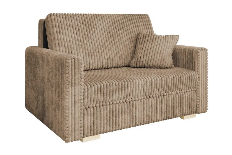 Denegal 2-seters Sovesofa, Mørk Beige/Mocca