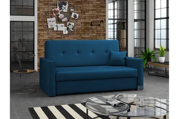 Denegal 2-seters Sovesofa - Mørkeblå - Møbler - Sofaer - Sovesofaer - 2 seters sovesofa