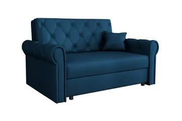 Denegal 2-seters Sovesofa - Mørkeblå - Møbler - Sofaer - Sovesofaer - 2 seters sovesofa