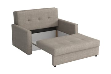 Denegal 2-seters Sovesofa - Mørkebrun - Møbler - Sofaer - Sovesofaer - 2 seters sovesofa