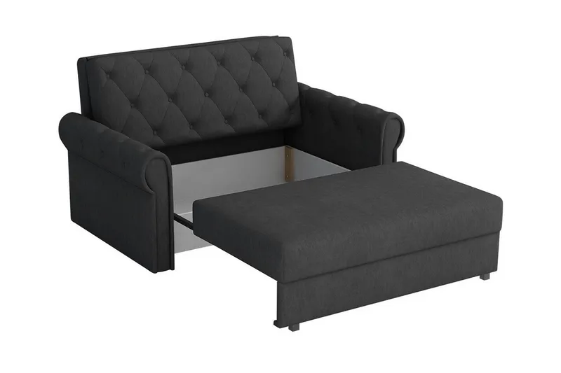 Denegal 2-seters Sovesofa - Mørkegrå - Møbler - Sofaer - Sovesofaer - 2 seters sovesofa