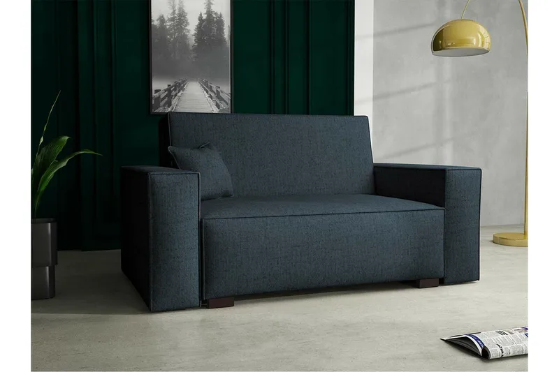 Denegal 2-seters Sovesofa - Mørkegrå - Møbler - Sofaer - Sovesofaer - 2 seters sovesofa