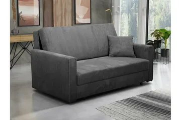Denegal 2-seters Sovesofa - Mørkegrå - Møbler - Sofaer - Sovesofaer - 2 seters sovesofa