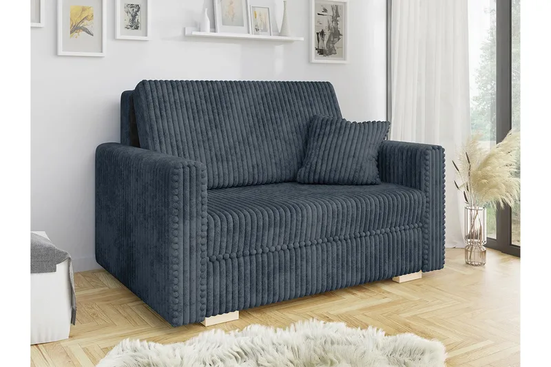 Denegal 2-seters Sovesofa - Mørkegrå - Møbler - Sofaer - Sovesofaer - 2 seters sovesofa