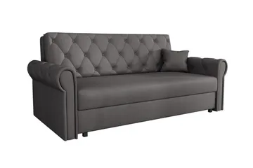 Denegal 2-seters Sovesofa - Mørkegrå - Møbler - Sofaer - Sovesofaer - 2 seters sovesofa