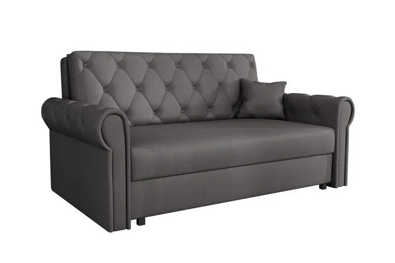 Denegal 2-seters Sovesofa, Mørkegrå