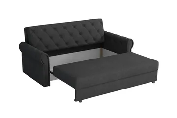 Denegal 2-seters Sovesofa - Mørkegrå - Møbler - Sofaer - Sovesofaer - 2 seters sovesofa