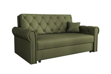 Denegal 2-seters Sovesofa - Mørkegrønn - Møbler - Sofaer - Sovesofaer - 2 seters sovesofa