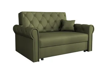 Denegal 2-seters Sovesofa - Mørkegrønn - Møbler - Sofaer - Sovesofaer - 2 seters sovesofa