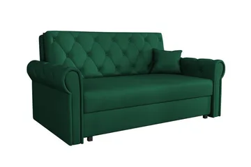 Denegal 2-seters Sovesofa - Mørkegrønn - Møbler - Sofaer - Sovesofaer - 2 seters sovesofa
