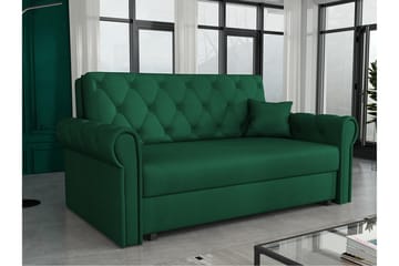 Denegal 2-seters Sovesofa - Mørkegrønn - Møbler - Sofaer - Sovesofaer - 2 seters sovesofa