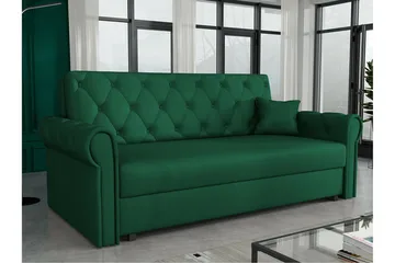 Denegal 2-seters Sovesofa - Mørkegrønn - Møbler - Sofaer - Sovesofaer - 2 seters sovesofa