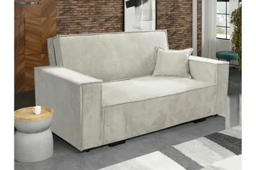 Denegal 2-sits Bäddsoffa beige - Møbler - Sofaer - Sovesofaer - 2 seters sovesofa