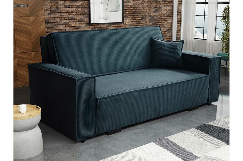 Denegal 2-sits Bäddsoffa Dark blue - Møbler - Sofaer - Sovesofaer - 2 seters sovesofa