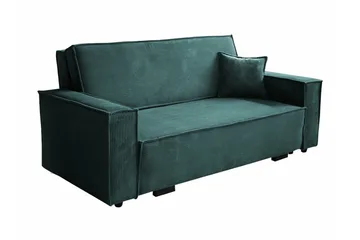 Denegal 2-sits Bäddsoffa Dark green - Møbler - Sofaer - Sovesofaer - 2 seters sovesofa