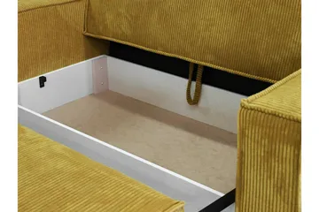 Denegal 2-sits Bäddsoffa Dark yellow - Møbler - Sofaer - Sovesofaer - 2 seters sovesofa