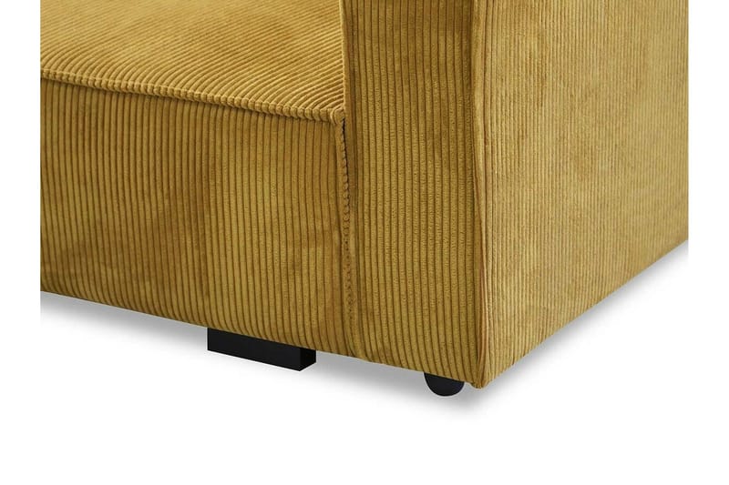 Denegal 2-sits Bäddsoffa Dark yellow - Møbler - Sofaer - Sovesofaer - 2 seters sovesofa