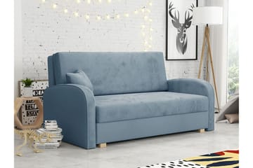Denegal 2-sits Bäddsoffa Light Blue/Dark Blue - Møbler - Sofaer - Sovesofaer - 2 seters sovesofa