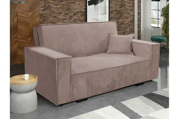 Denegal 2-sits Bäddsoffa Light brown - Møbler - Sofaer - Sovesofaer - 2 seters sovesofa