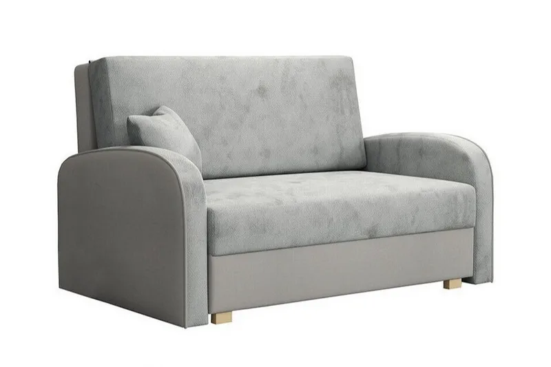 Denegal 2-sits Bäddsoffa Ljusgrå