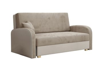 Denegal 2-sits Bäddsoffa NO_BRAND beige - Møbler - Sofaer - Sovesofaer - 2 seters sovesofa