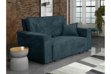 Denegal 2-sits Bäddsoffa NO_BRAND Dark blue - Møbler - Sofaer - Sovesofaer - 2 seters sovesofa