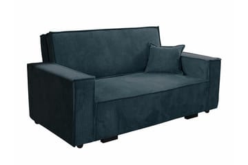 Denegal 2-sits Bäddsoffa NO_BRAND Dark blue - Møbler - Sofaer - Sovesofaer - 2 seters sovesofa