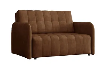 Denegal 2-sits Bäddsoffa NO_BRAND Dark brown - Møbler - Sofaer - Sovesofaer - 2 seters sovesofa