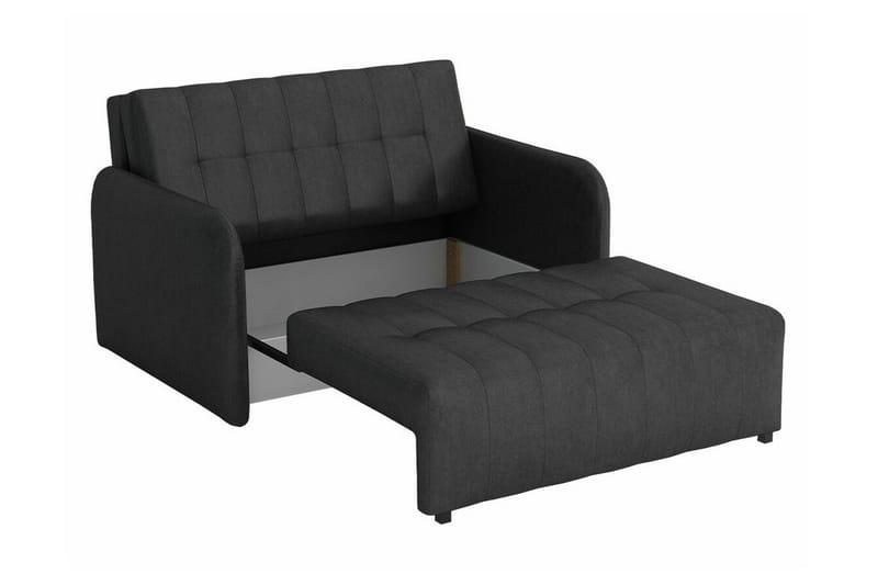 Denegal 2-sits Bäddsoffa NO_BRAND Dark brown - Møbler - Sofaer - Sovesofaer - 2 seters sovesofa